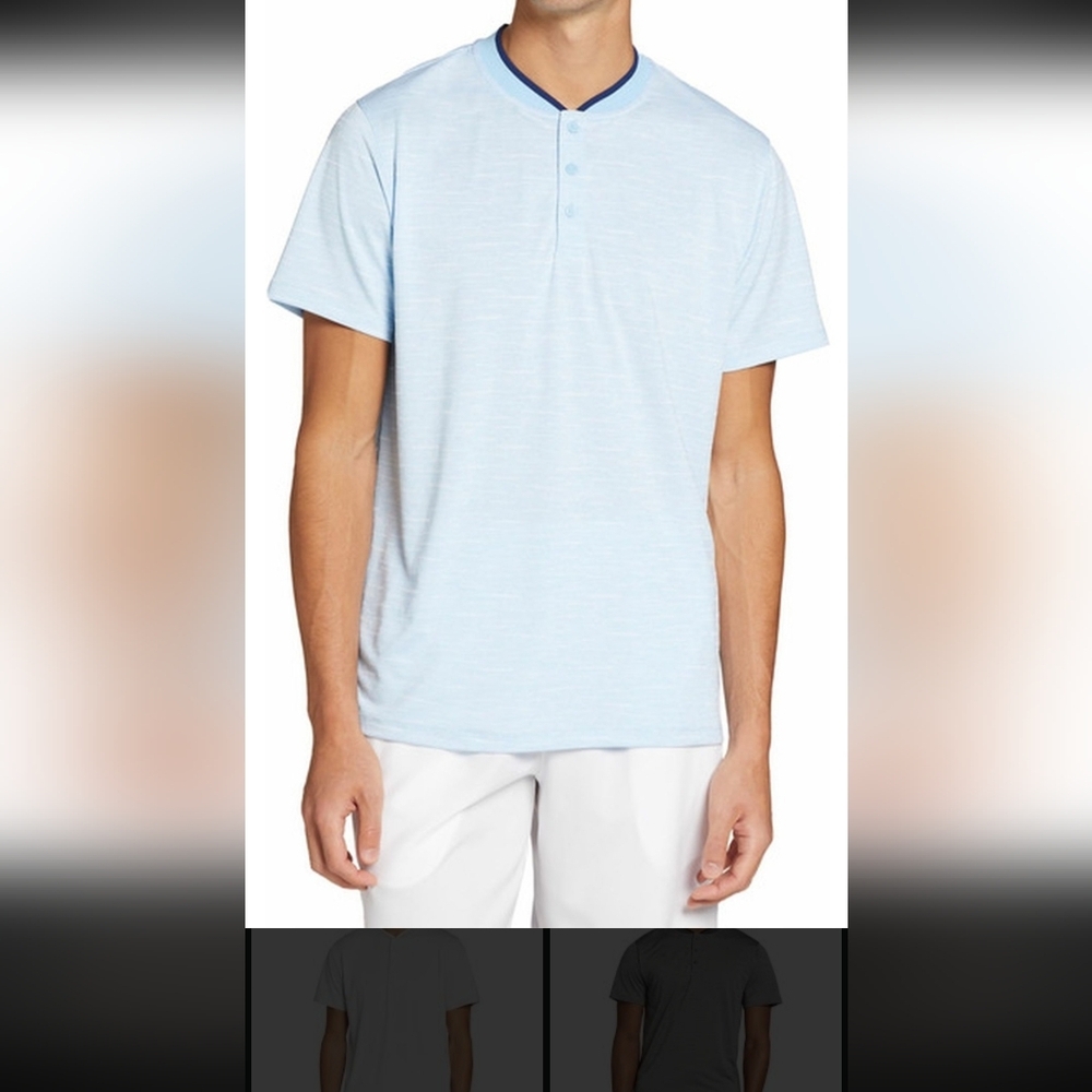 Prince Light Blue Short Sleeve Tee